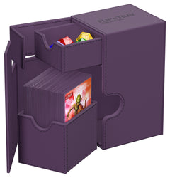 Ultimate Guard - Boîte pour deck Flip 'N' Tray (80+) [MAUVE]