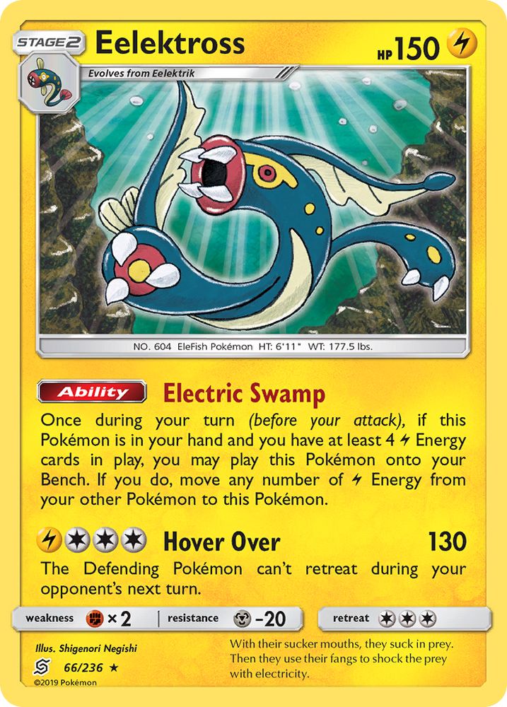 Eelektross (66/236) [Sun &amp; Moon: Unified Minds] 