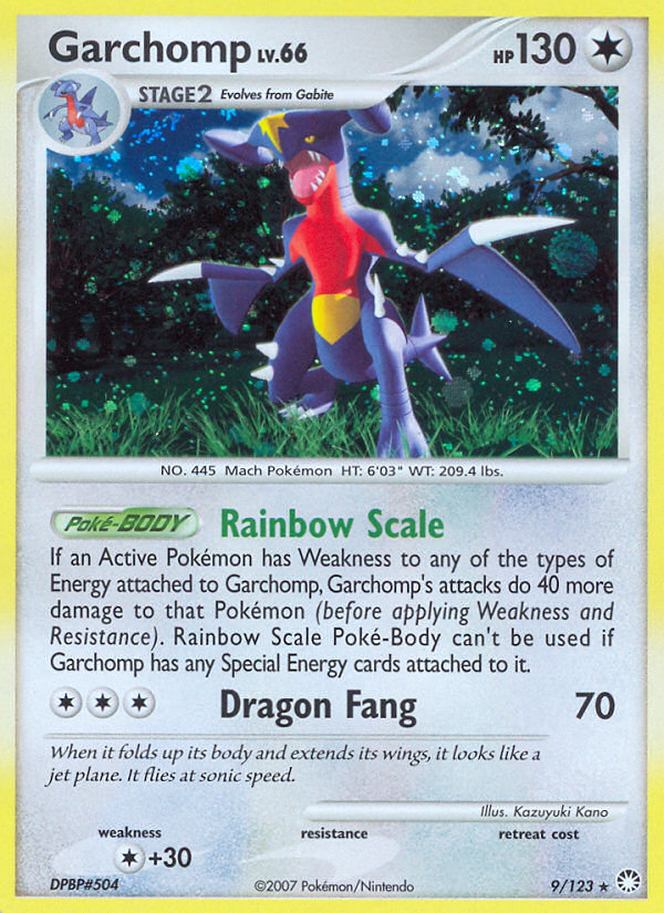 Garchomp (9/123) [Diamond &amp; Pearl: Mysterious Treasures] 