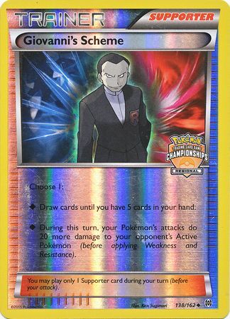 Giovanni's Scheme (138/162) (Championship Promo) [XY:BREAKthrough] 
