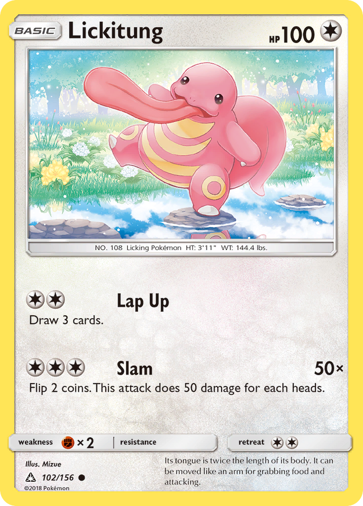 Licking (102/156) [Sun &amp; Moon: Ultra Prism] 
