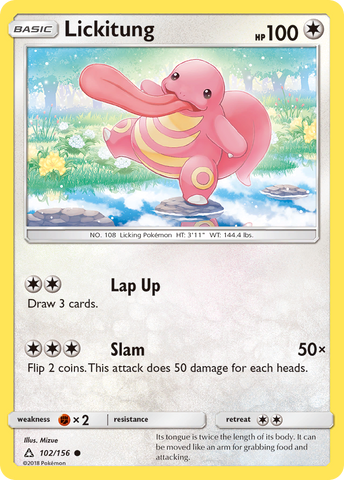Licking (102/156) [Sun &amp; Moon: Ultra Prism] 
