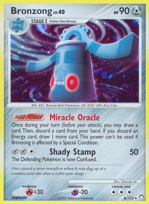 Bronzong (6/123) [Diamond &amp; Pearl: Mysterious Treasures] 