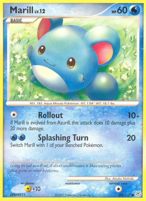 Marill (88/130) [Diamond &amp; Pearl: Base Set] 
