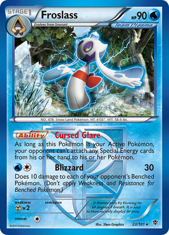 Froslass (23/101) [Black &amp; White: Plasma Blast] 