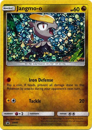 Jangmo o (SM40) (General Mills Promo) [Sun &amp; Moon: Black Star Promos]