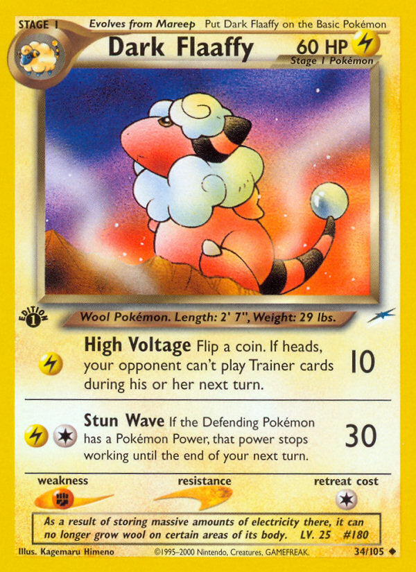 Darth Flaaffy (34/105) [Neo Destiny 1st Edition] 