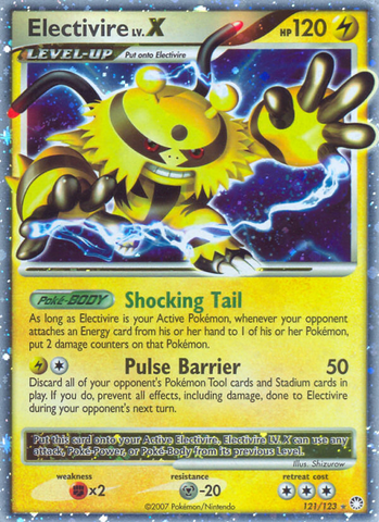 Electivire LV.X (121/123) [Diamond &amp; Pearl: Mysterious Treasures] 