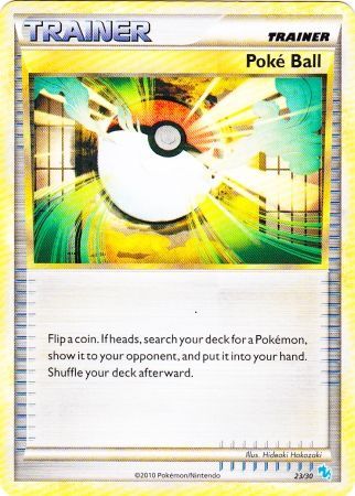 Poke Ball (23/30) [HeartGold &amp; SoulSilver: Trainer Kit - Gyarados] 