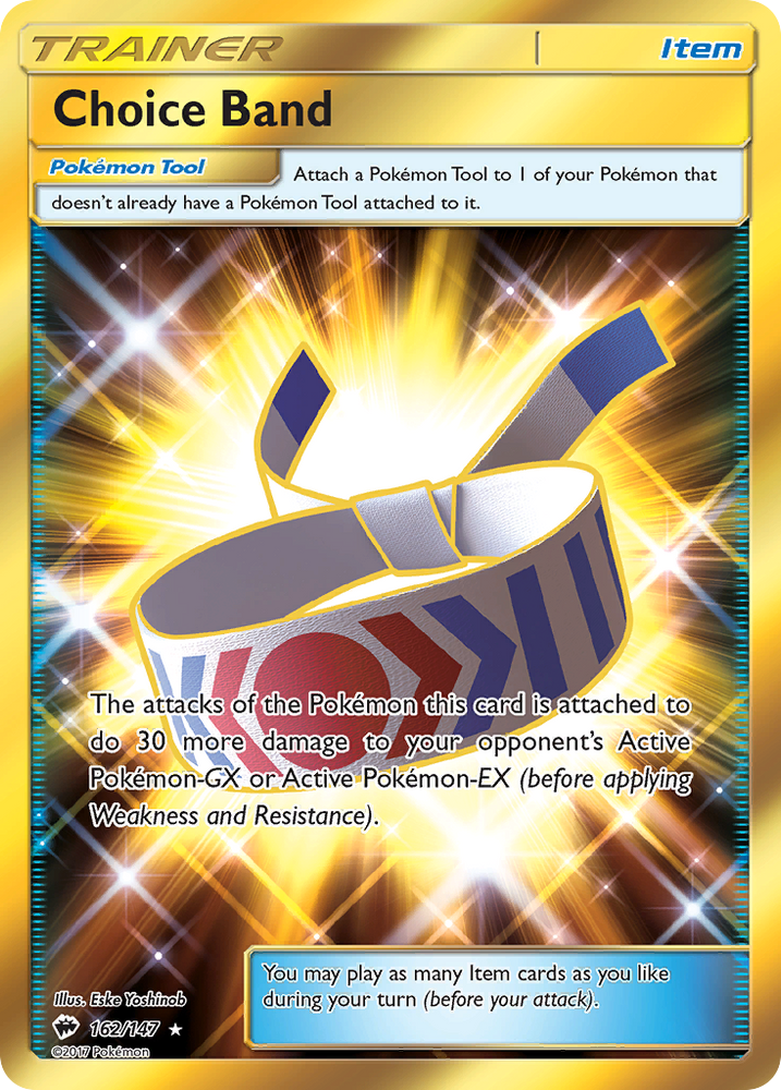 Choice Band (162/147) [Sun &amp; Moon: Burning Shadows] 