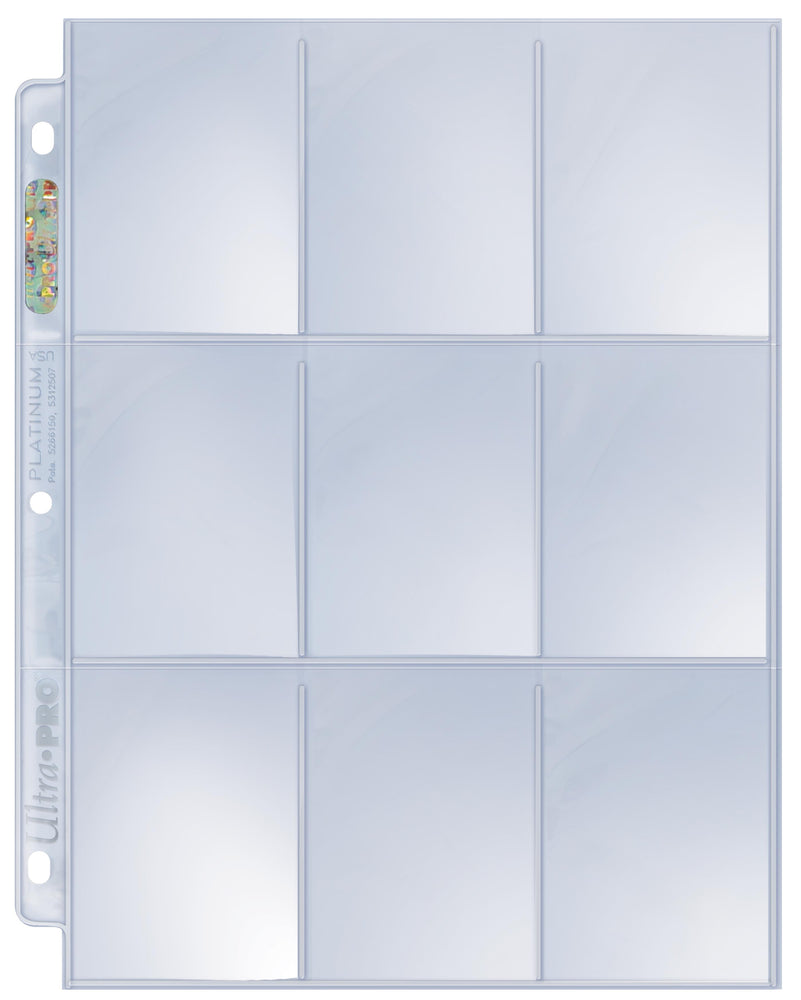 Ultra PRO: Platinum Series - 9-Pocket Pages (25-Pack)