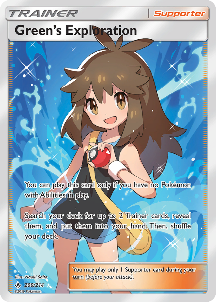 Green's Exploration (209/214) [Sun &amp; Moon: Unbroken Bonds] 