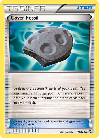 Cover Fossil (79/101) [Black &amp; White: Plasma Blast] 