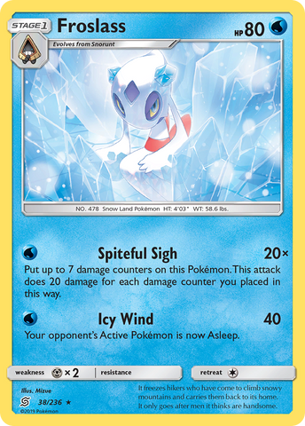 Frostlass (38/236) [Sun &amp; Moon: Unified Minds] 