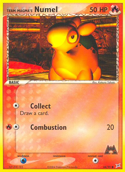 Team Magma's Numel (64/95) [EX: Team Magma vs. Team Aqua] 