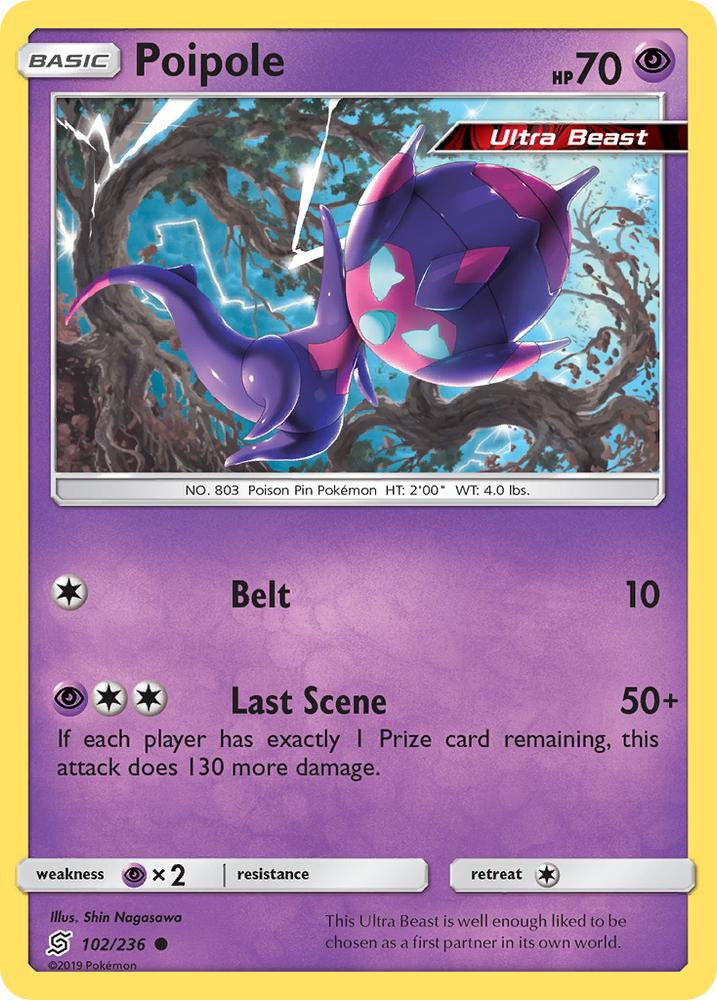 Poipole (102/236) [Sun &amp; Moon: Unified Minds] 