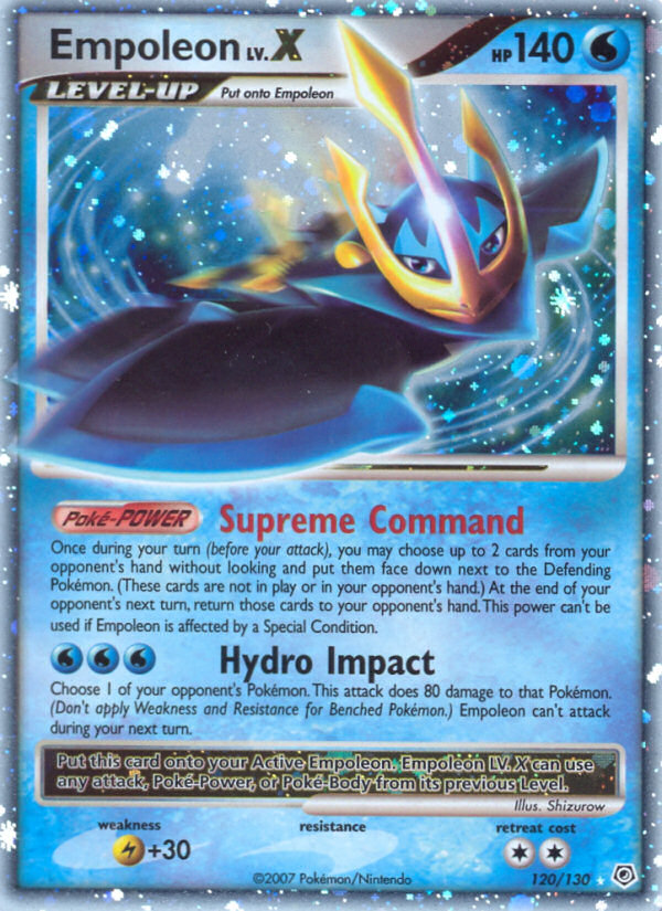 Empoleon LV.X (120/130) [Diamond &amp; Pearl: Base Set] 