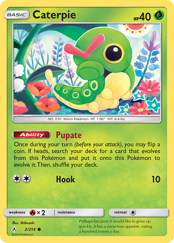 Caterpie (2/214) [Sun &amp; Moon: Unbroken Bonds] 