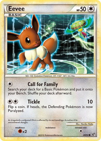 Eevee (48/90) [HeartGold &amp; SoulSilver: Undaunted] 