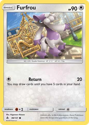 Furfroo (99/131) [Sun &amp; Moon: Forbidden Light] 