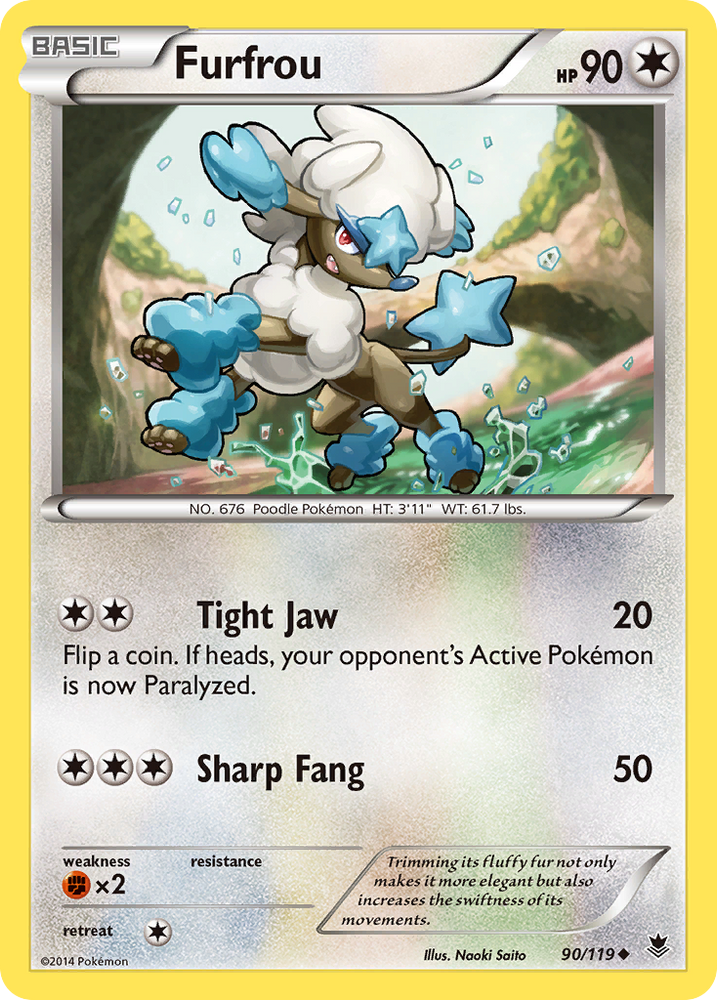 Furfroo (90/119) [XY: Phantom Forces] 
