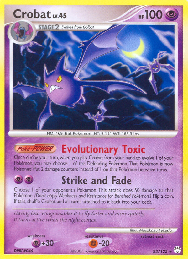 Crobat (23/123) [Diamond &amp; Pearl: Mysterious Treasures] 