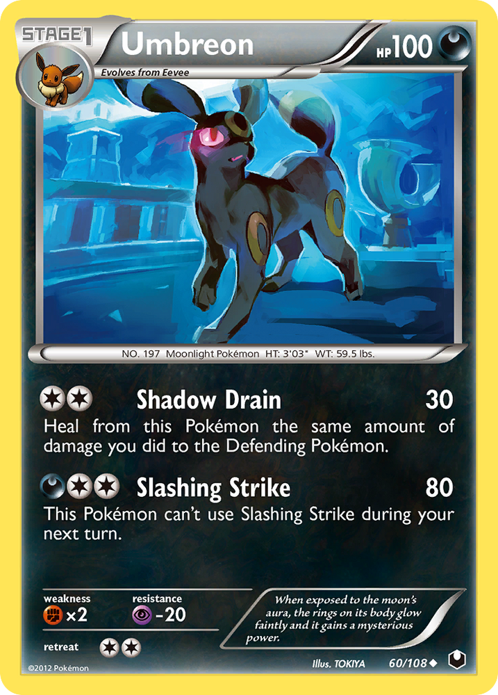 Umbreon (60/108) [Black &amp; White: Dark Explorers] 