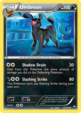 Umbreon (60/108) [Black &amp; White: Dark Explorers] 