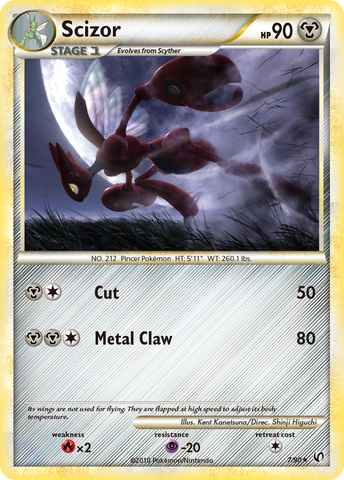 Scizor (7/90) [HeartGold &amp; SoulSilver: Undaunted] 