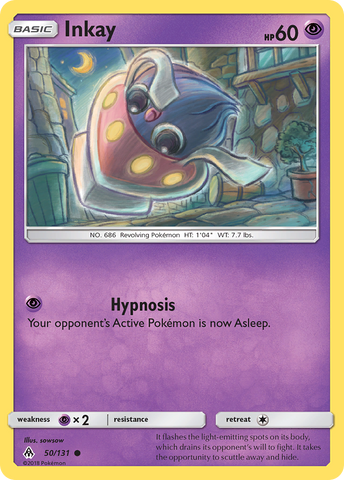 Inkay (50/131) [Sun &amp; Moon: Forbidden Light] 