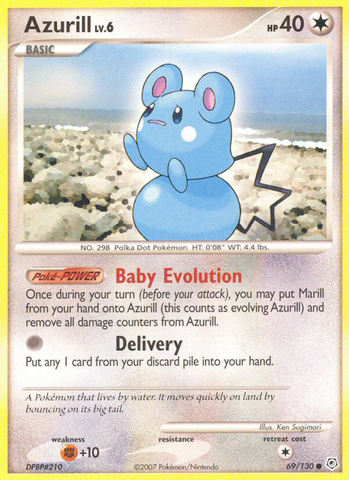 Azurill (69/130) [Diamond &amp; Pearl: Base Set] 