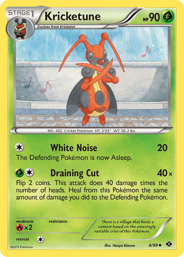 Kricketune (4/99) [Black &amp; White: Next Destinies] 