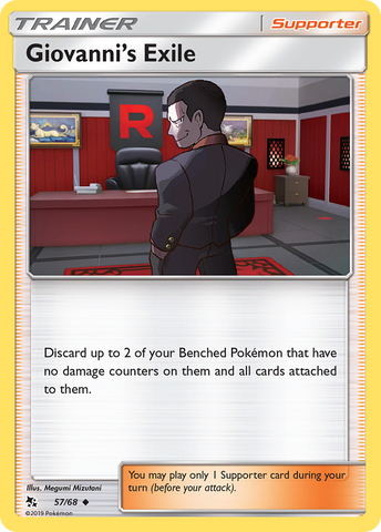 Giovanni's Exile (57/68) [Sun &amp; Moon: Hidden Fates] 