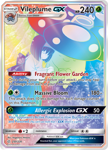 Vilefeather GX (250/236) [Sun &amp; Moon: Cosmic Eclipse] 