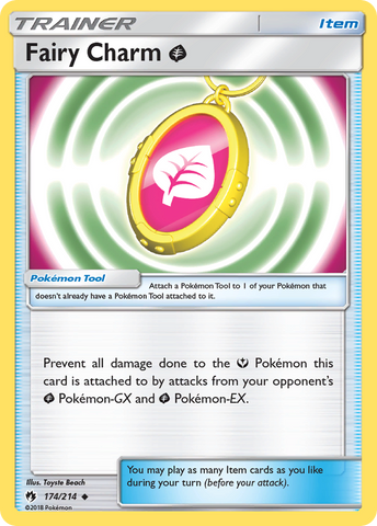 Fairy Charm Grass (174/214) [Sun &amp; Moon: Lost Thunder] 