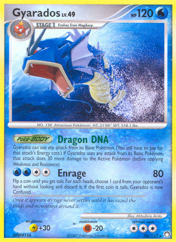 Gyarados (26/123) [Diamond &amp; Pearl: Mysterious Treasures] 