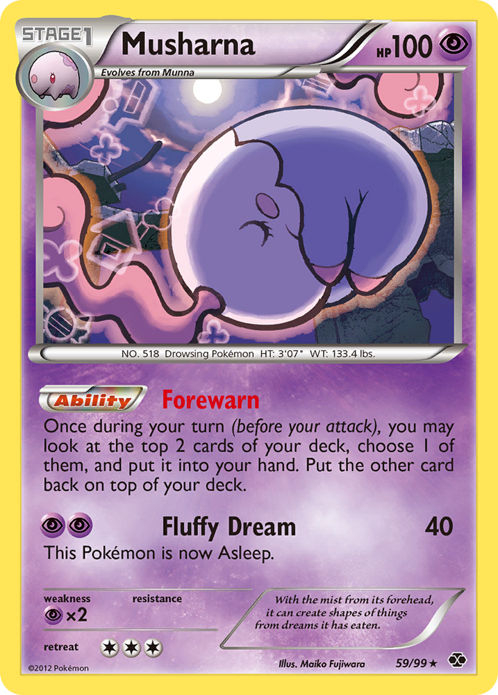 Musharna (59/99) [Black &amp; White: Next Destinies] 