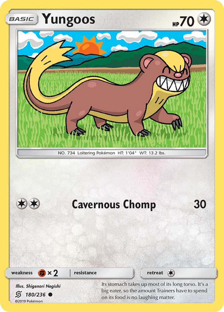 Yungoos (180/236) [Sun &amp; Moon: Unified Minds] 