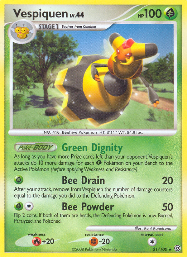 Vespicen (31/100) [Diamond &amp; Pearl: Stormfront] 