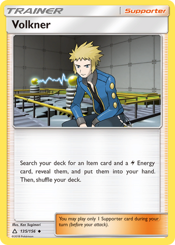 Volkner (135/156) [Sun &amp; Moon: Ultra Prism] 