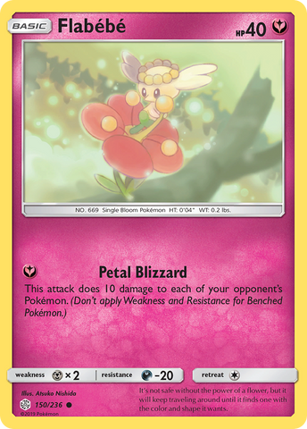 Flabebe (150/236) [Sun &amp; Moon: Cosmic Eclipse] 