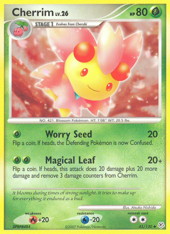 Cherrim (45/130) [Diamond &amp; Pearl: Base Set] 