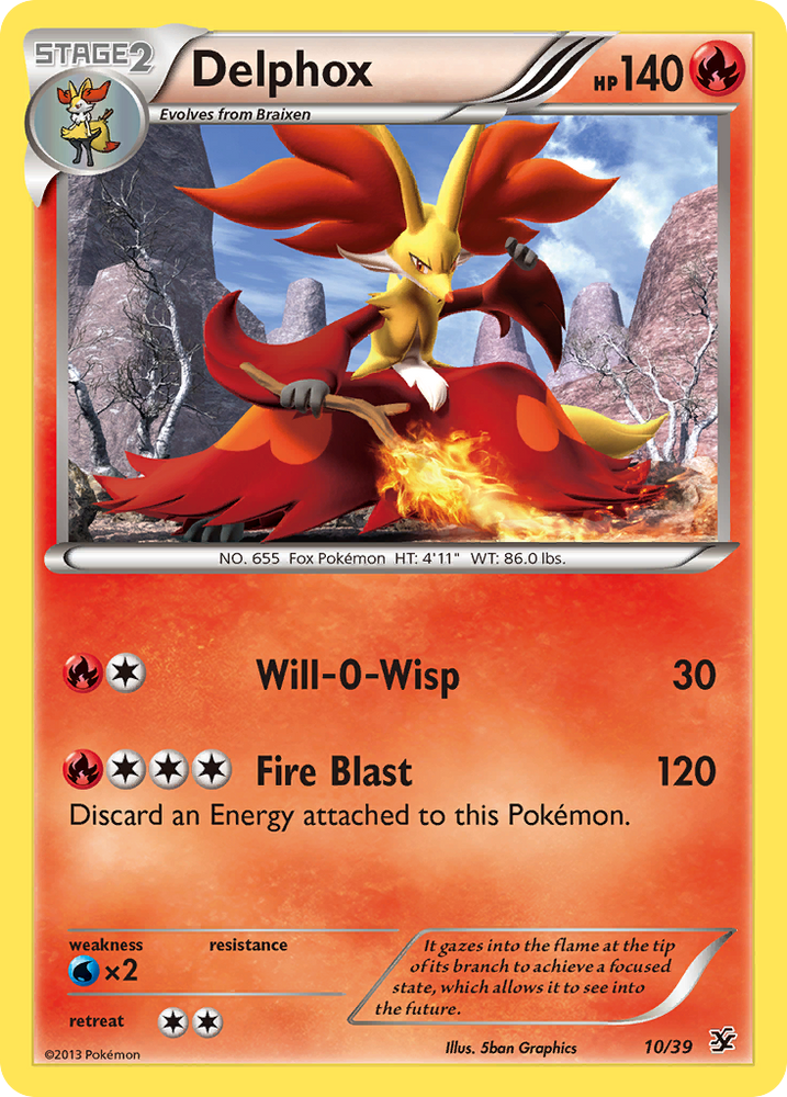 Delphix (10/39) [XY: Kalos Starter Set] 