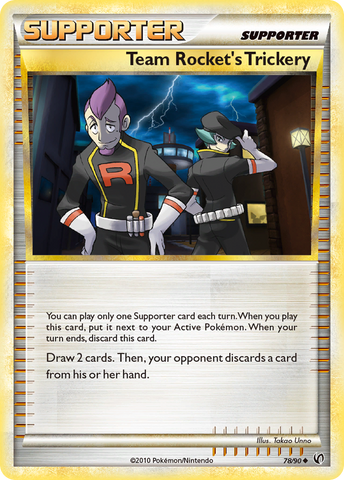 Team Rocket's Trickery (78/90) [HeartGold &amp; SoulSilver: Undaunted] 