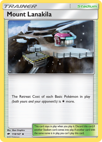 Mount Lanakila (118/147) [Sun &amp; Moon: Burning Shadows] 
