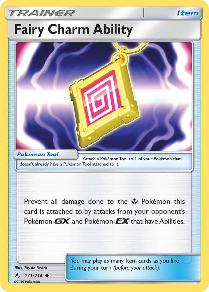Fairy Charm Ability (171/214) [Sun &amp; Moon: Unbroken Bonds] 