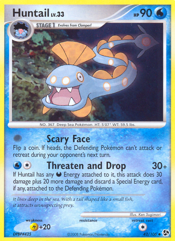 Huntail (42/106) [Diamond &amp; Pearl: Great Encounters] 