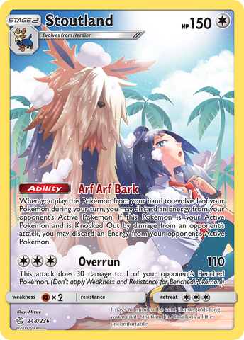 Stoutland (248/236) [Sun &amp; Moon: Cosmic Eclipse] 