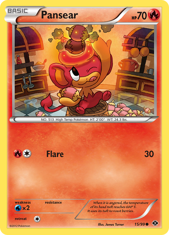 Pansear (15/99) [Black &amp; White: Next Destinies] 