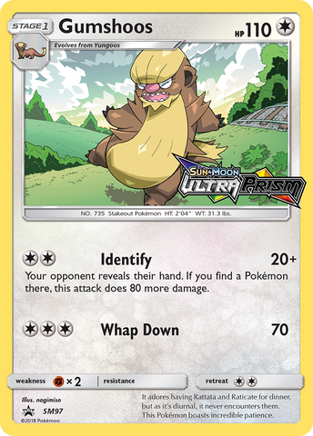 Gumshoos (SM97) [Sun &amp; Moon: Black Star Promos] 